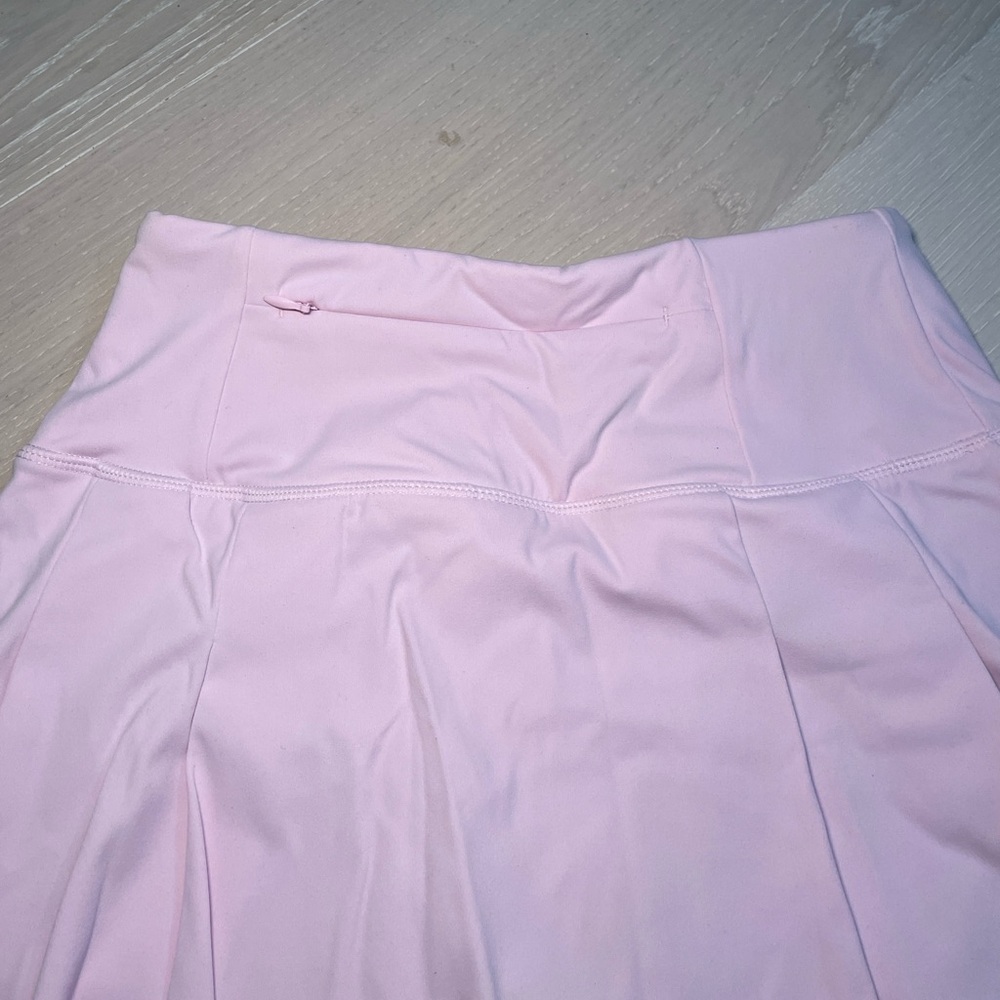 Baleaf Women's 13" High-Waisted Tennis Skirt Pleated Mini Athletic Skort Pink XS - Picture 7 of 9